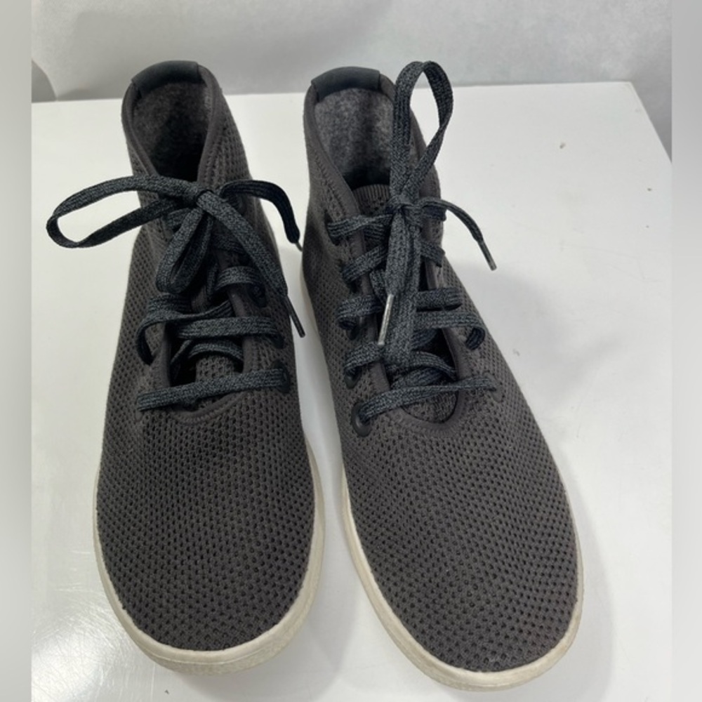 High Top Allbirds, tree toppers, lined, very cozy, size 9. Excellent condition